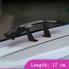 Car Universal Mini Spoiler Tail Wing Carbon Fiber Look Mini Modified Tail Wings Model Auto Styling Decoration Car