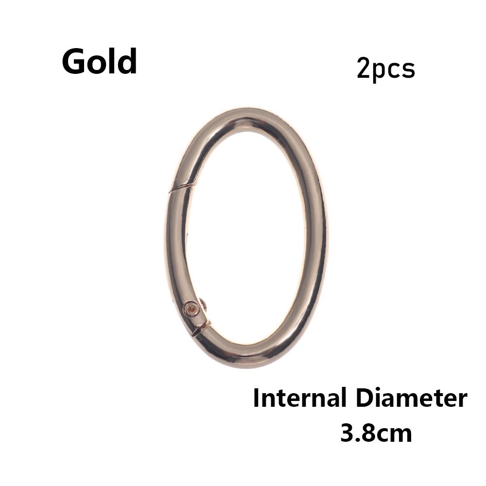 Bottle Hooks Camping Hiking Spring Oval Rings Handbags Clips Outdoor Carabiner Bag Belt Buckles