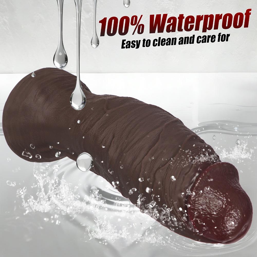 Ультрамягкий Реалистичный Силиконовый Дилдо, Большого Размера, Секс-Игрушка для Взрослых Женщин