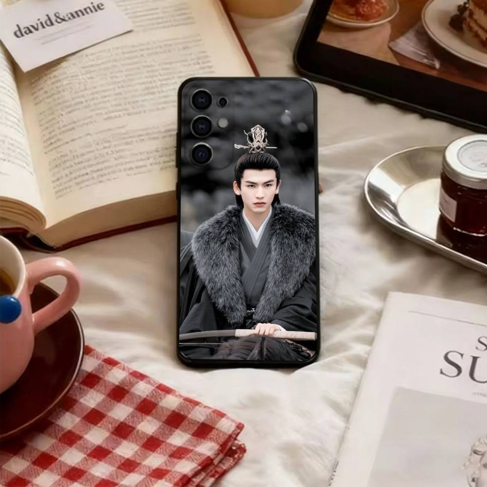 Чехол для телефона Чжан Линхэ Черный Силиконовый Мягкий Для Samsung S25,S24,S21,S22,S23,S30,Ultra,S20,Plus,Fe,Lite