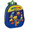3D Backpack - Safta - Superthings - Blue/Yellow - Dimensions 22x10x33cm - Boys