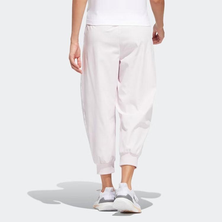 adidas Женские вязаные спортивные штаны розовые HF2506