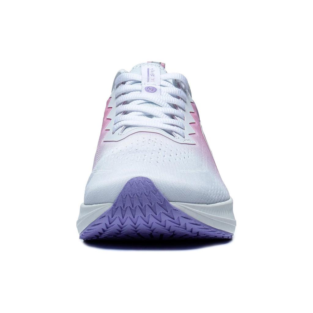 Li Ning Red Hare 6 Универсальные Амортизирующие Дышащие Упругие Низкие Беговые Кроссовки Женские Белый Розовый Фиолетовый ARMT016-14