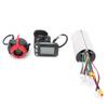 5.5 Inch Carbon Fiber Electric Bicycle Controller Accessories Set for Electric Bike