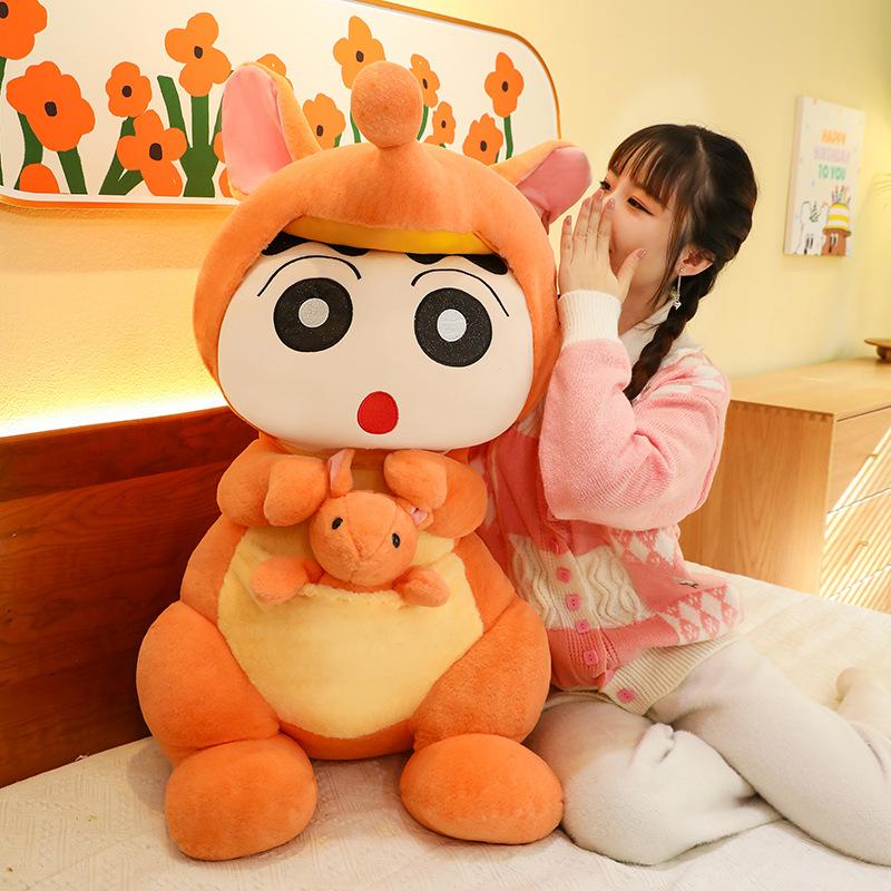 Кенгуру Мелок Маленький Новая Кукла Плюшевая Игрушка Кукла Милая Большая Подушка Детская Девочка Подарок на День Рождения Тряпичная Кукла