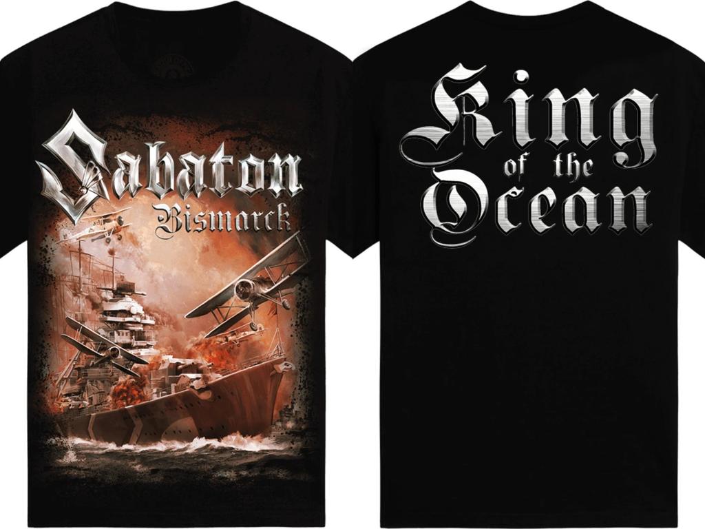 Новые Горячие Официальные Графические Топы Sabaton Женские Мужские Оверсайз Футболка Y2k Хэви-метал Группа Короткий Рукав Женский Мужской Высококачественные Футболки