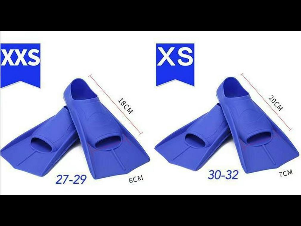 Hot-Selling Little Yellow Duck Silicone Swim Fins for Kids - Freestyle & Diving Training Equipment