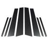 8Pcs Car Pillar Posts Decorative Panel Sticker Door Window Trim Cover Accessories Fit For Honda Civic 2012 2013 2014 2015
