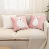 Small Fresh Embroidery.Embroidered Easter Elements. New Pillows For Living Room And Bedroom. Easter Decoration. Easter Pillowcases.17.7*17.7inch.1pc