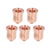5Pcs Plasma Electrode Tip Brass 220819 Plasma Electrode Tip Set for PMX 65 85 105 65A