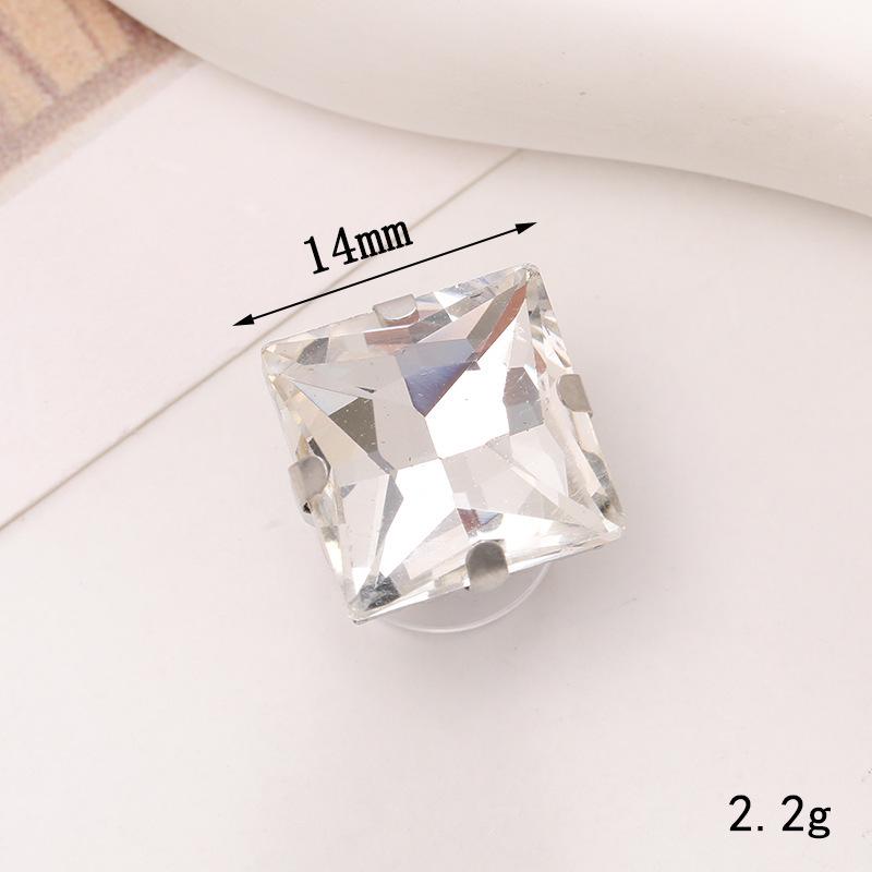 Zinc Alloy Pearl Flower Clog Accessories - DIY Shoe Buckle Decoration