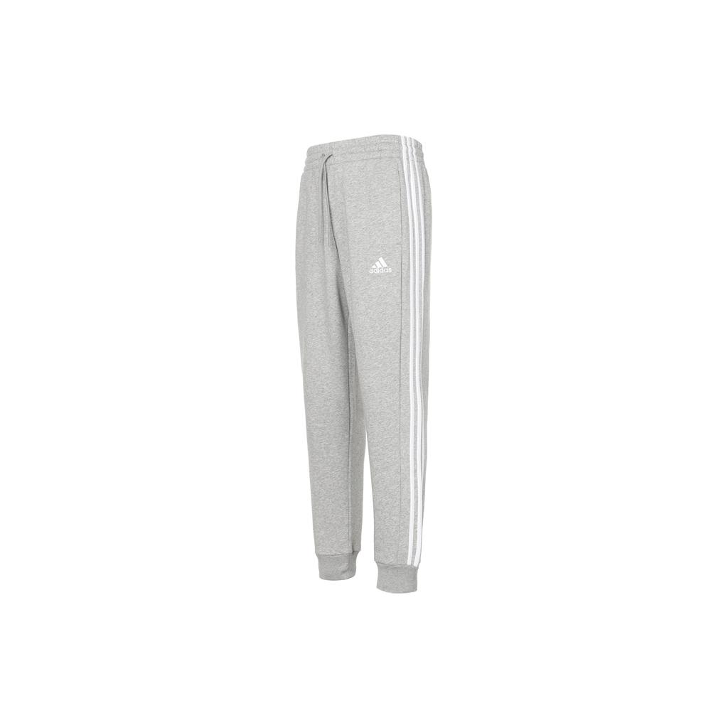 Adidas Essentials Fleece 3 Stripes Tapered Cuff Pants IJ6494