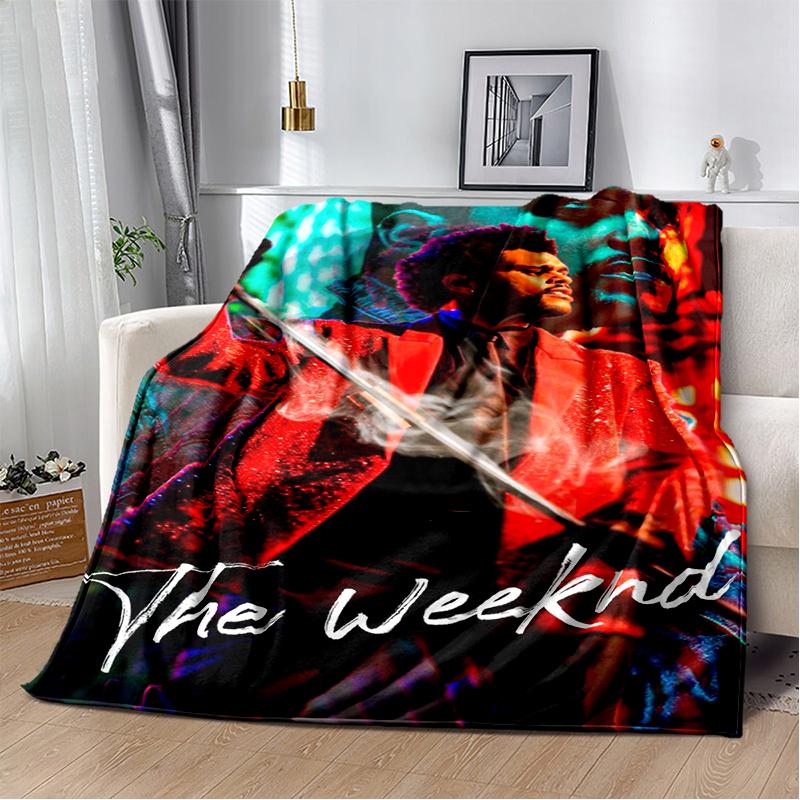 3D Плед The Weeknd X.O. Певец R&B, Мягкий плед для дома, спальни, кровати, дивана, пикника, путешествий, офиса, Покрывало, Подарок, Дети