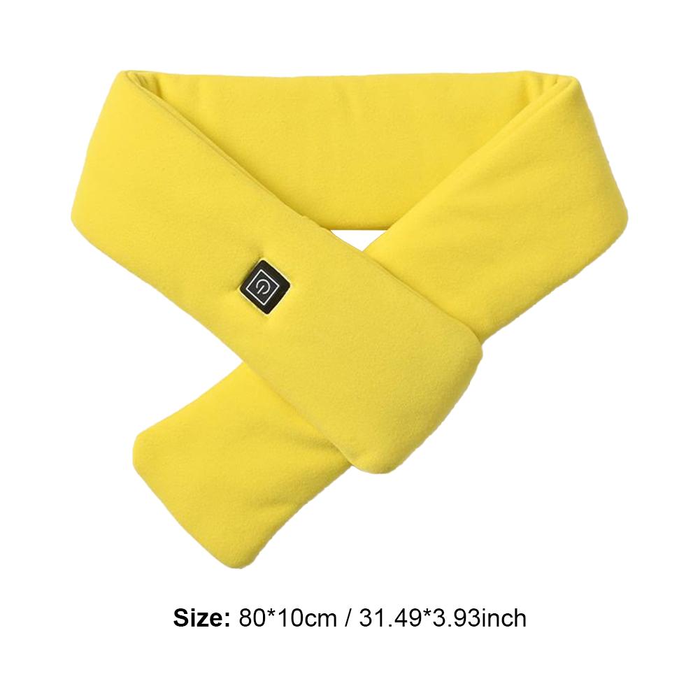 Electric Heating Scarf Heating Pads 3 Gear Heating USB Heater  Thermal Shawl Outdoor Warm Neck Brace Warm Bib For Women Men