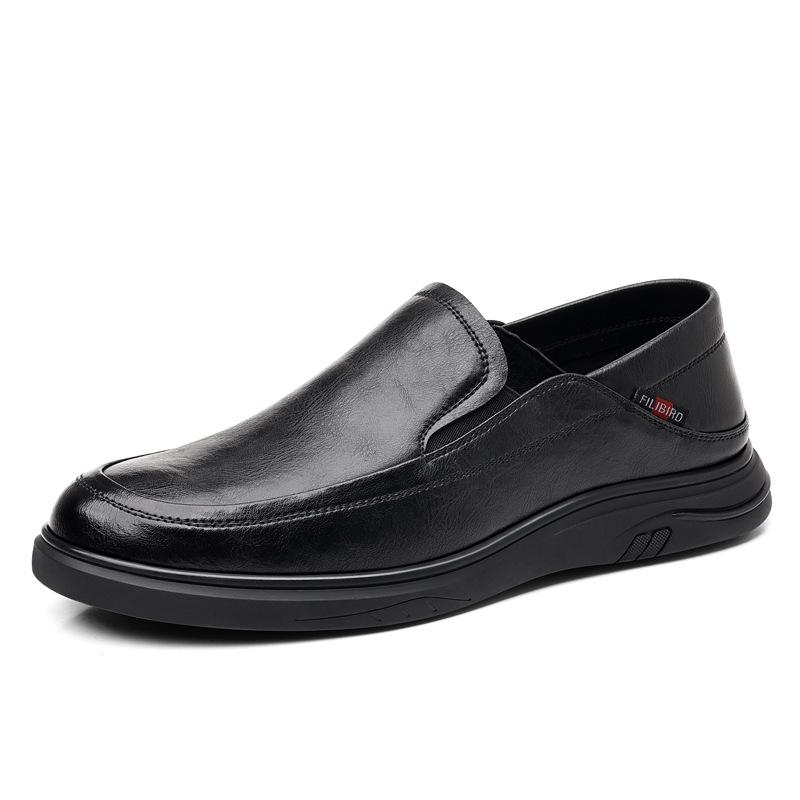Fashion Fashion Casual Leather Men's Dress Shoes Spring Autumn New Designer Soft Sole Solid Color Loafers Man