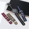 Плетеная нейлоновая ремешок для часов NATO для Omega, с быстросъемным креплением, 20/22 мм