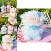 Adorable Jinnew Plush Sheep Keychain Cute Cartoon Plush Doll Accessory Gift