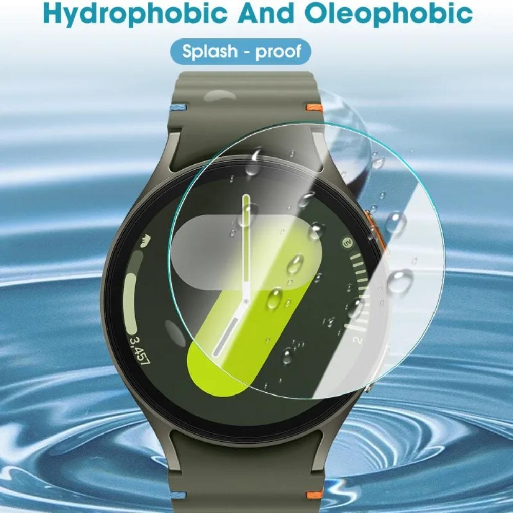 Закаленное стекло для Samsung Galaxy Watch 8 7 6 5 4 Инструмент для легкой установки в один клик Защитная пленка для экрана для Samsung Watch 8 Classic 40 мм 44 мм Аксессуары