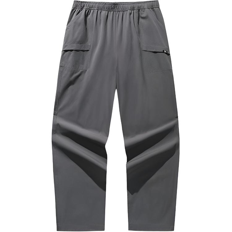 Anta Life Series Sports Simple Solid Color Straight Loose Casual Pants Men Bottoms 952538501-3