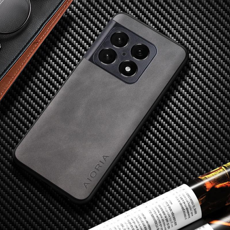 Leather Case For Oneplus 10 9 Pro 10T 9R 9RT 8T 8 7T 7 Pro 6T 6 Funda Silky Feel Durable Phone Cover Coque