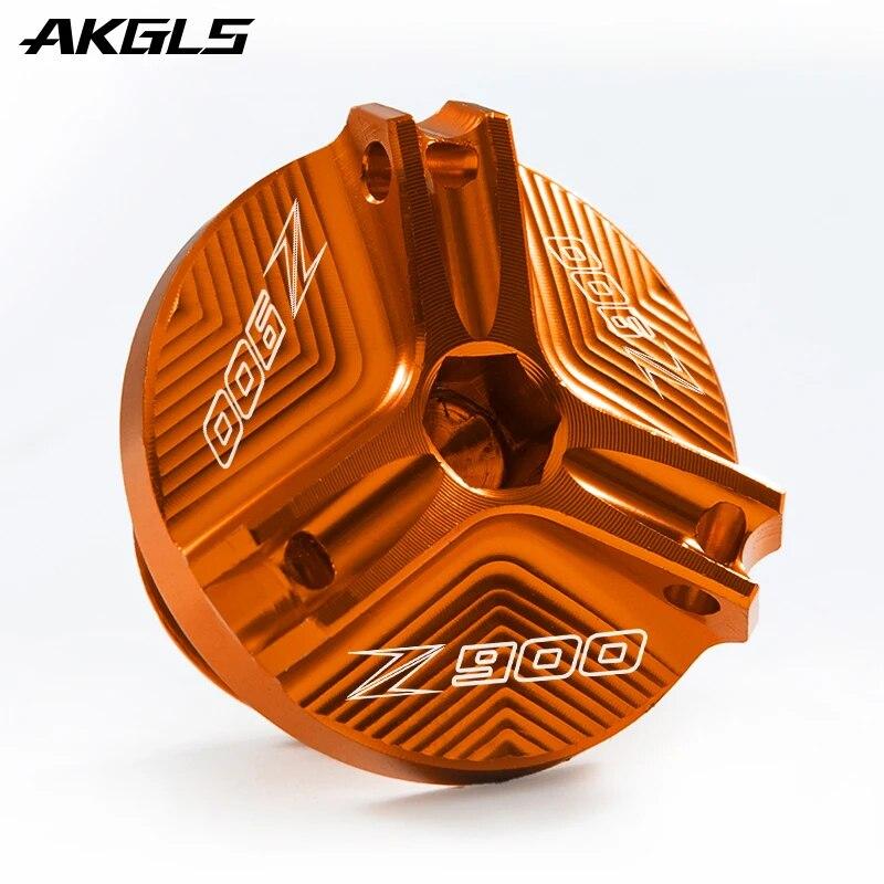 For Kawasaki Z 900 Z900 Z900RS Z 900rs 2017 2018 2022 Motorcycle Engine Oil Cap Bolt Fuel Filler Cap Accessories