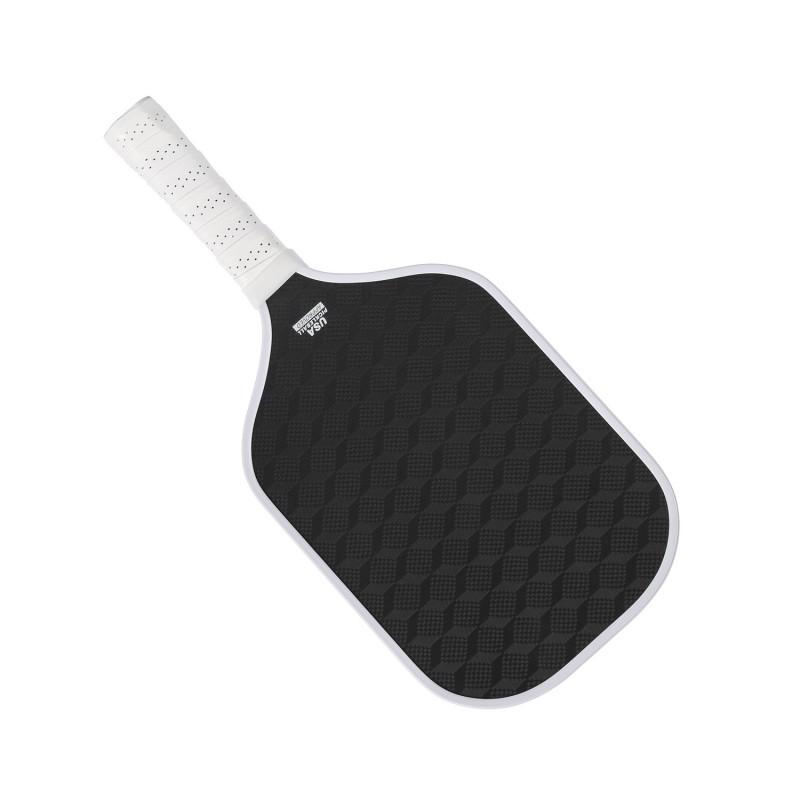 Professional Carbon Fiber Pickleball Paddle 16mm Thick Matte Surface Competitive Play