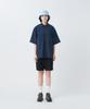 Комфортная рубашка-топ с коротким рукавом DARK NAVY M [Snow Peak] S/S SH-26SU007 Мужская Женская
