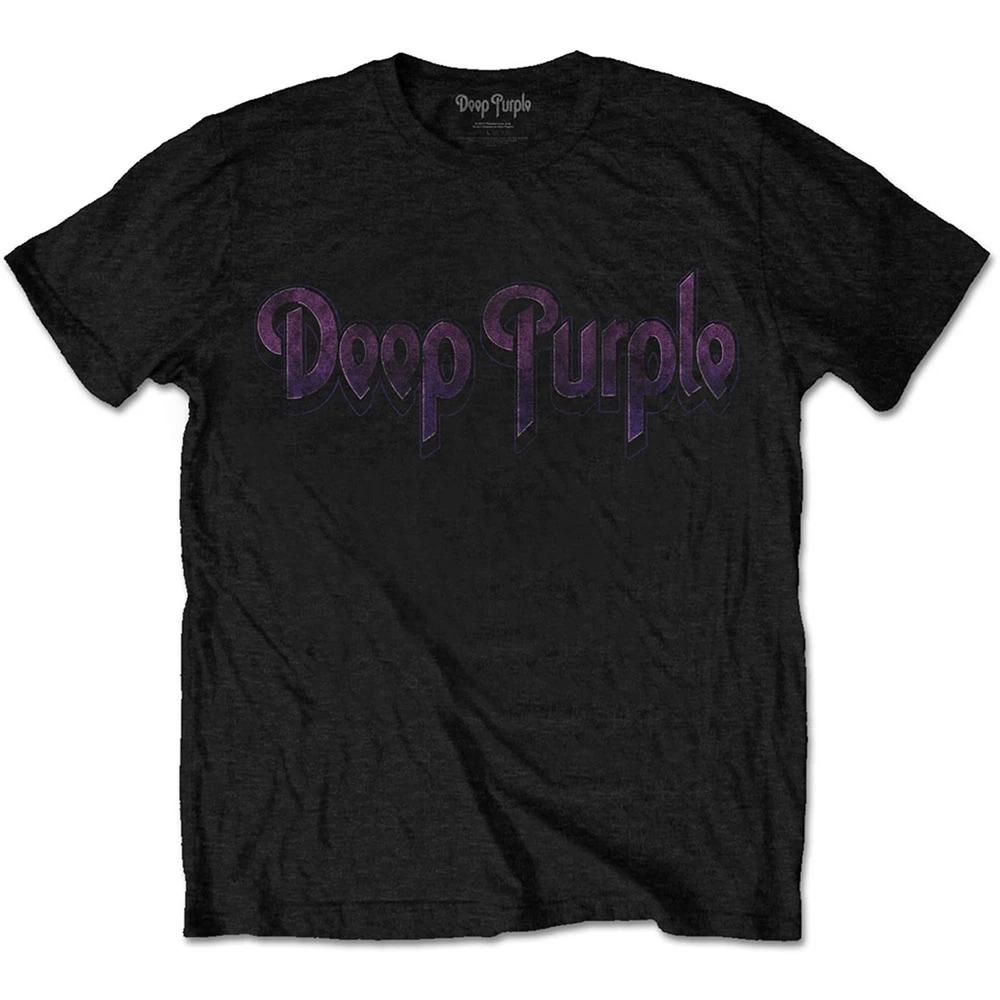 Deep Purple Logo Ritchie Blackmore Licensed Tshirt Unisexs