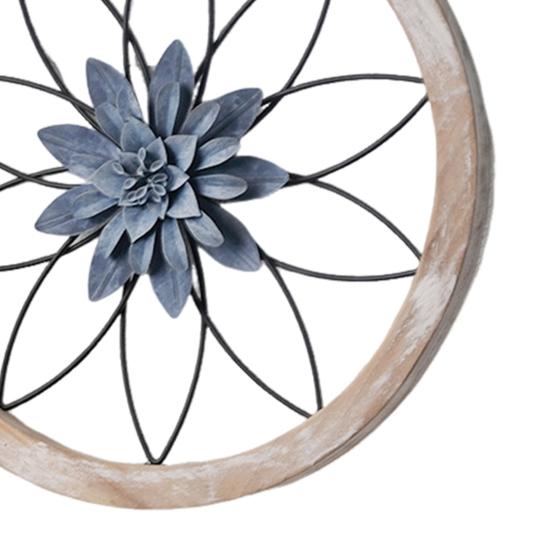 3 шт. Декор для стен в фермерском доме, деревянные деревенские цветочные украшения, настенное художественное украшение для гостиной, спальни, столовой