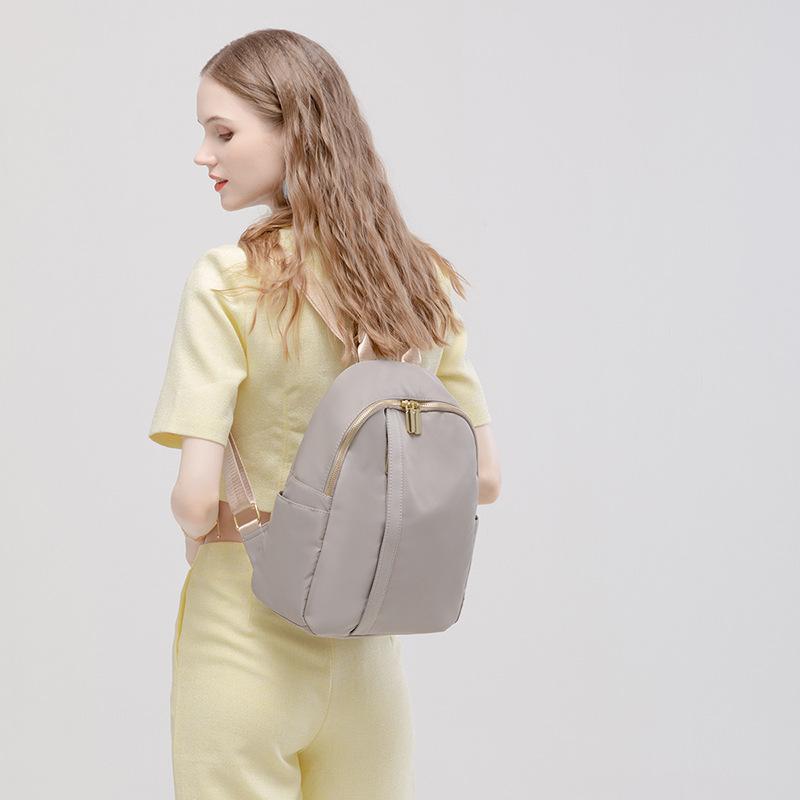 All Match Lightweight Oxford Cloth Backpack New Summer Women's Bag Casual Commuting Backpack Large Capacity Travel Bag