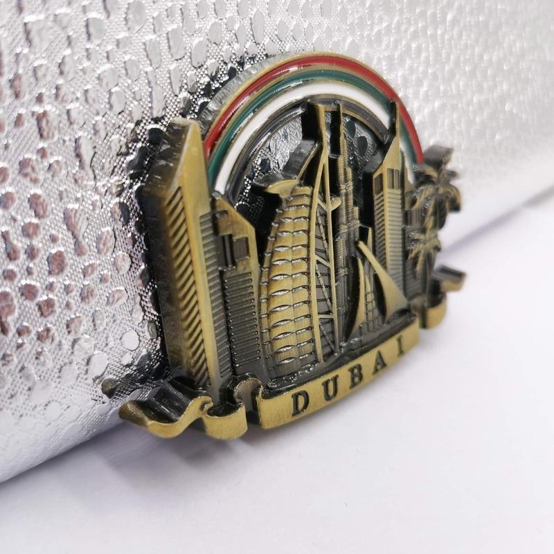 Dubai Refrigerator Magnet Sailing Hotel - Emirates Alloy Halifa Tower Scenic Fridge Souvenir