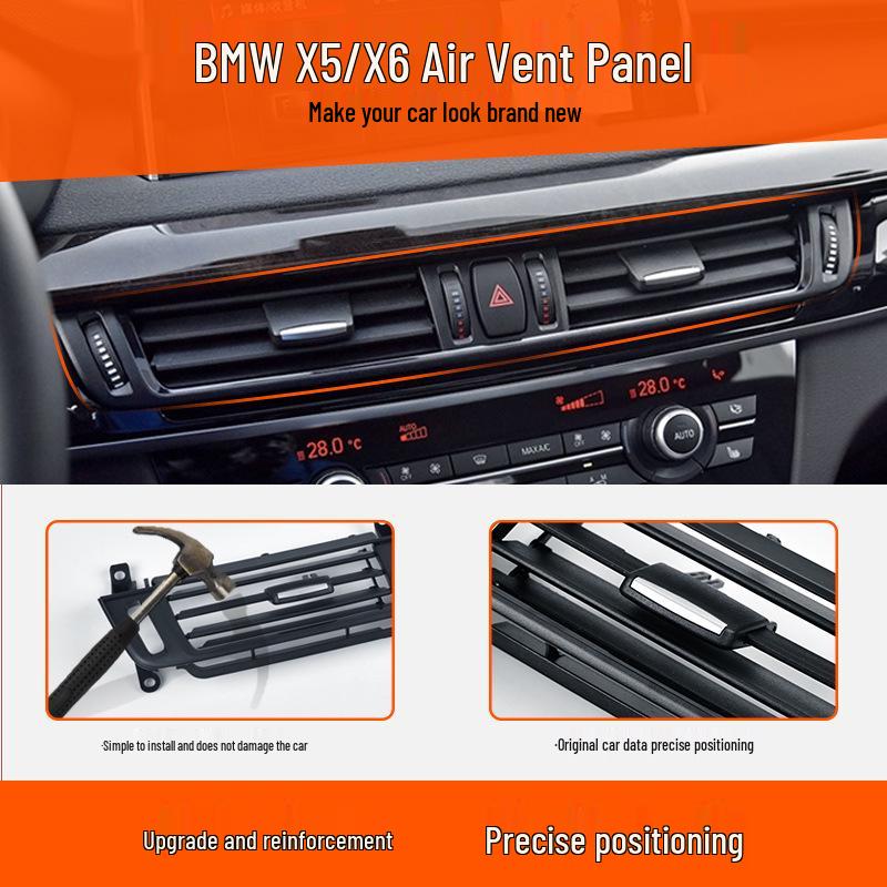 BMW X5/X6 Панель воздухозаборника Решетка Маска Автомобильный аксессуар
