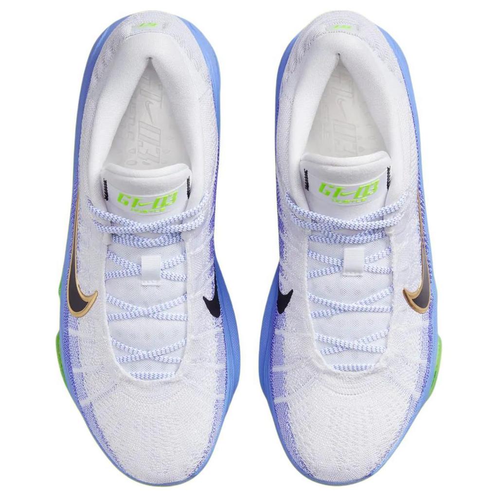 Nike Air Zoom GT Hustle 3 Fundamental мужские кроссовки сине-белые Royal-Pulse FV5953-100