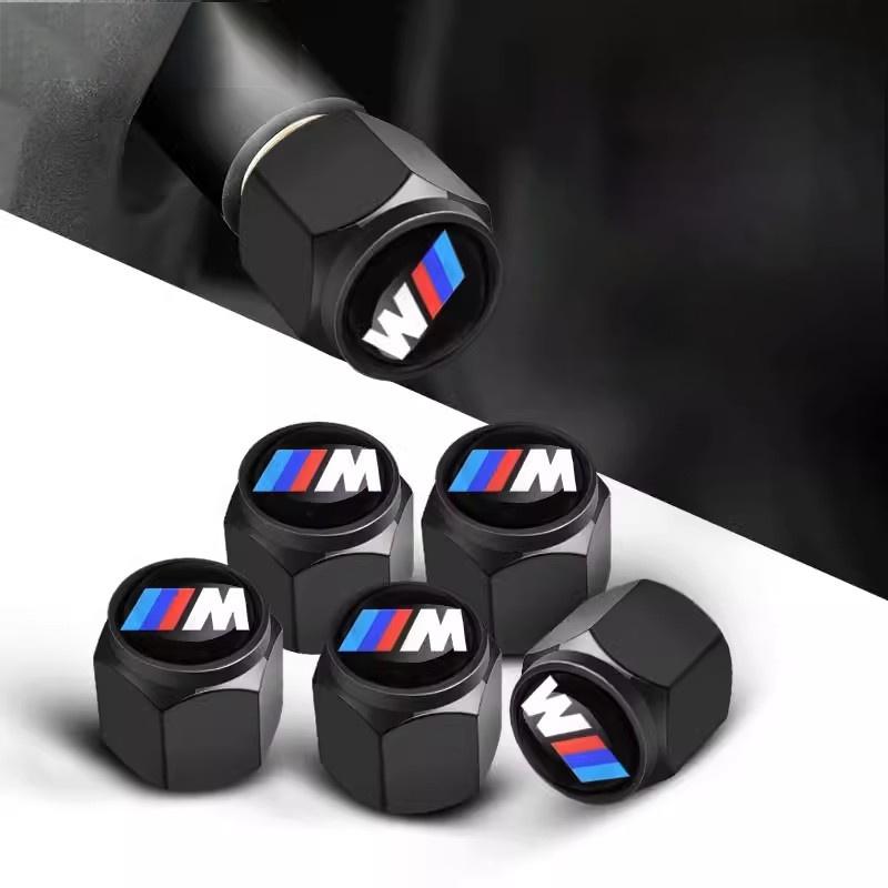 BBKH5 Car Wheel Tire Valve Caps Tyre Stem Protect Cover For BMW MINI Cooper R56 F56 R50 JCW Cabrio Countryman Clubman Roadster sticker