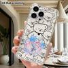 Phone Case: 2D flat suitable for iPhone 18 17 16 15 14 13 Pro, transparent with corner protection, sweet and cute, Christmas and Halloween gift