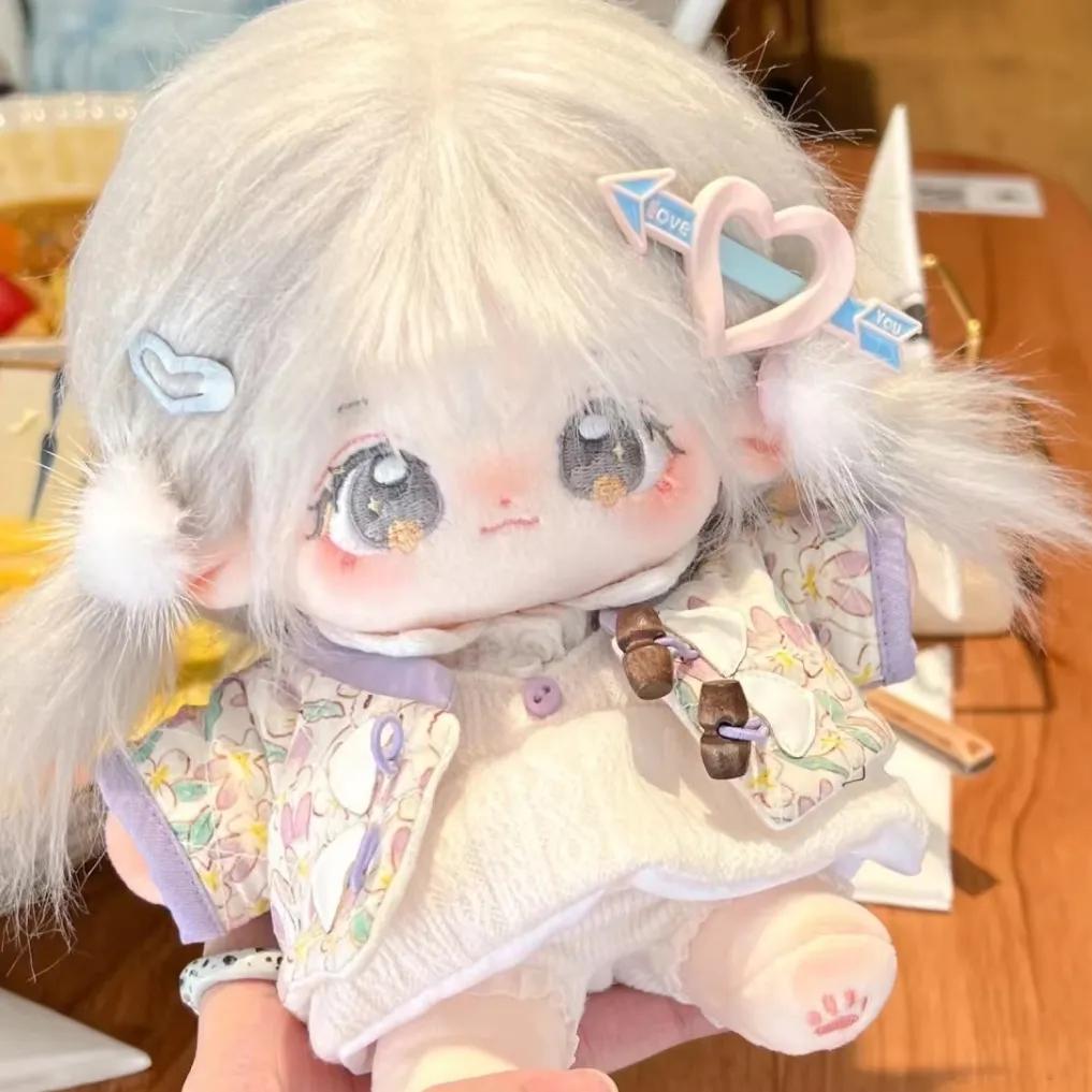 20 см Kawaii IDol Doll Аниме Плюшевые куклы со звездами Мягкие персонализированные фигурки Игрушки Хлопковые детские плюшевые игрушки Коллекция фанатов Подарки