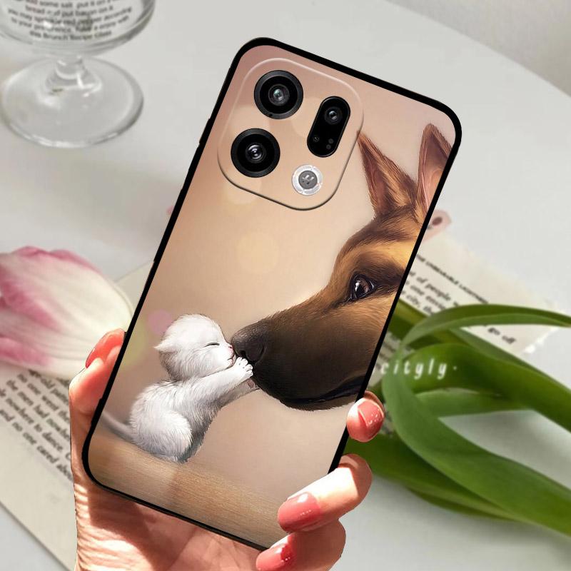 Чехол для Oppo Find X9 Pro X9 Мягкий Силиконовый TPU Чехол для OPPO Find X 9 FindX9 Pro Защита Камеры Оболочка Ударопрочный Бампер PLJ110