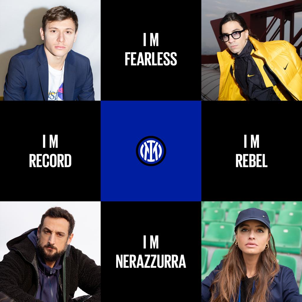 Nike Air Force 1 Inter Milan Collaboration New Logo Championship Commemorative Casual Snake Print Low Top Sneakers Unisex Sneakers Black DO1742-991