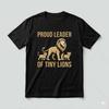 Proud Leader Of Tiny Lions Dad Shirt Father's Day Gift Tee