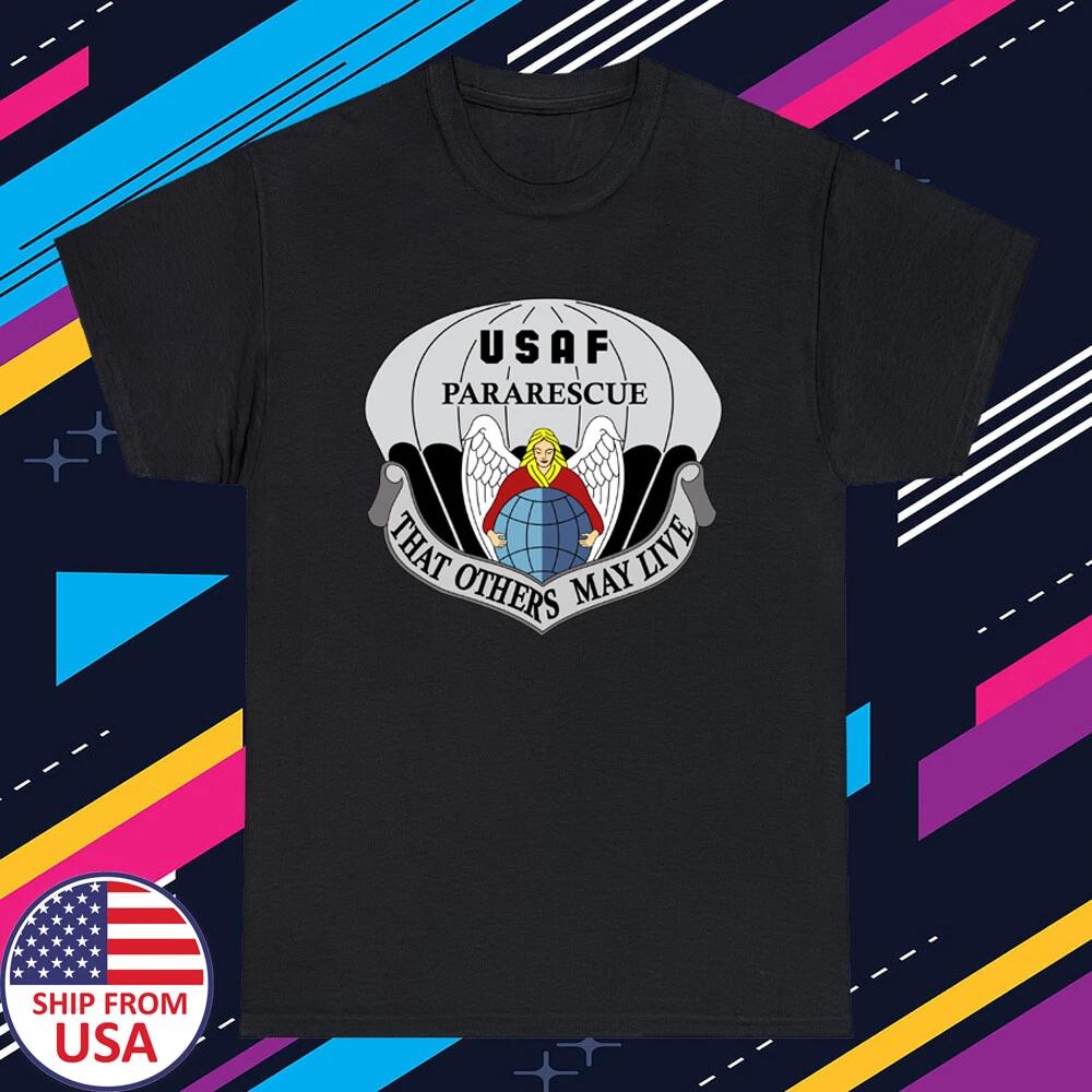 USAF Pararescue Air Force Men's Black Size S-5XL