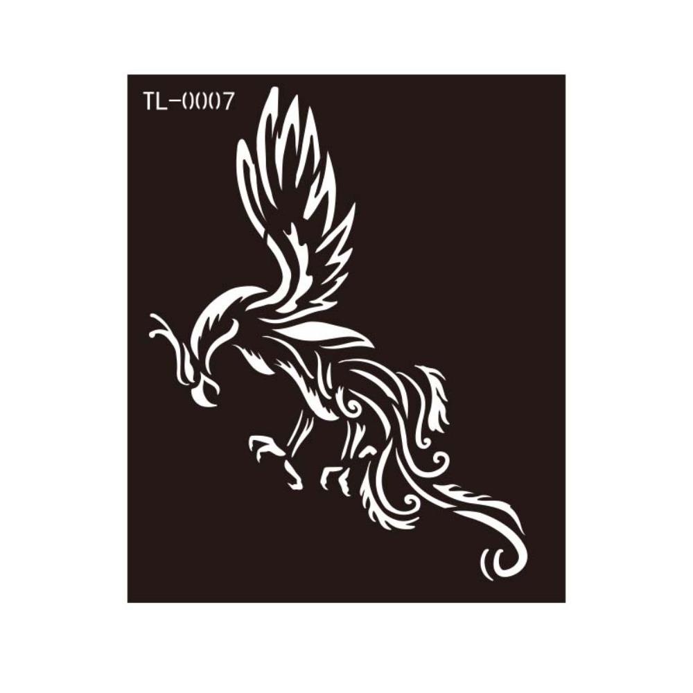 Mehndi Stickers Henna Tattoo Template Fake Tattoo Decals Body Art Sticker Men/Women