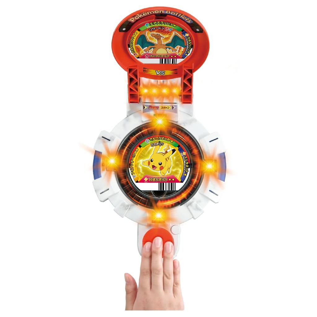 Takara Tomy Pokémon Super Rotating Pokémon Battlets Pokémon Toy for Ages 4 and Up