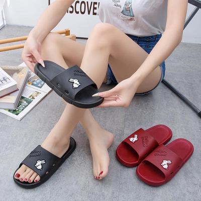 Женские удобные ПВХ шлепанцы Four Seasons с одним ремешком для дома/улицы, осенне-летняя пляжная повседневная обувь