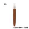 Handle One/Doube/Triple Head for Making Dreadlock Braid Maintenance Knitting Hooks Crochet Needle