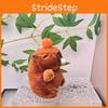 Capybara Blow Bubble Keychain Top Persimmon Kids Backpack Hanging Plush Doll