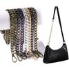 Metal Short Replacement Purse Chain Flat Chain Buckle Chain Bag Extension Chain Handbag Accessories DIY Purse Strap Extender