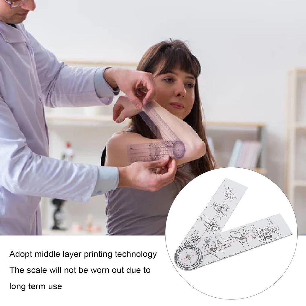 Ортопедическая линейка, многофункциональная печать среднего слоя, прочный спинальный гониометр для оценки реабилитации