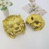 Golden animal masks, Halloween and carnival party costumes and props