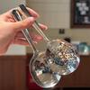 Stainless Steel Buffet & Household Serving Spoon Set: Ladle, Slotted, Rice, and Flour Spoons