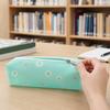 Flower Pencil Case, Large Capacity PVC Pen Pouch, Waterproof Stationery Bag for Students, School Supplies Organizer